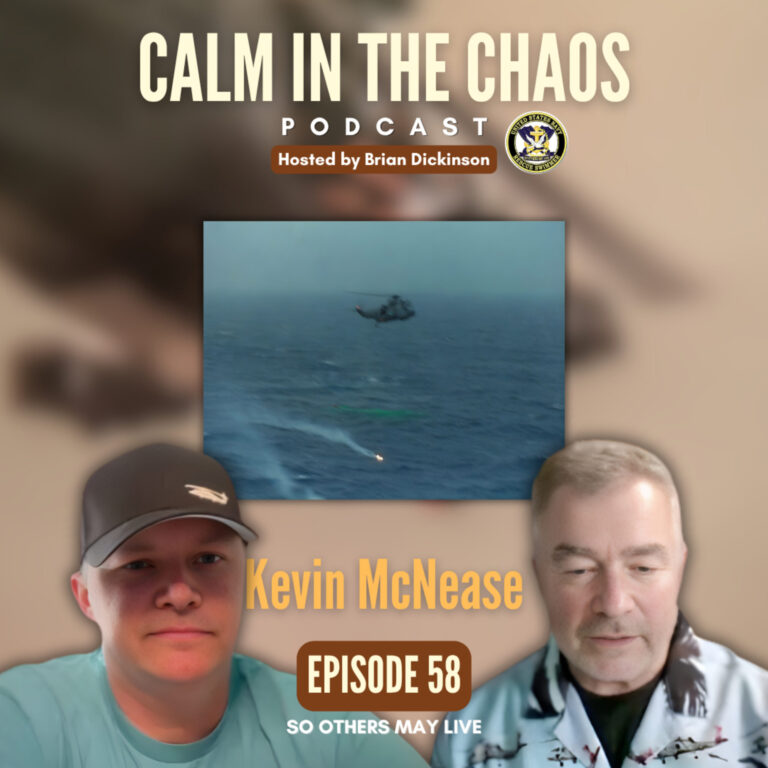 Calm in the Chaos Podcast 8 20 Years, Parkinson’s Diagnosis & a Door Through the Rotors | Aviation Rescue Swimmer Kevin McNease